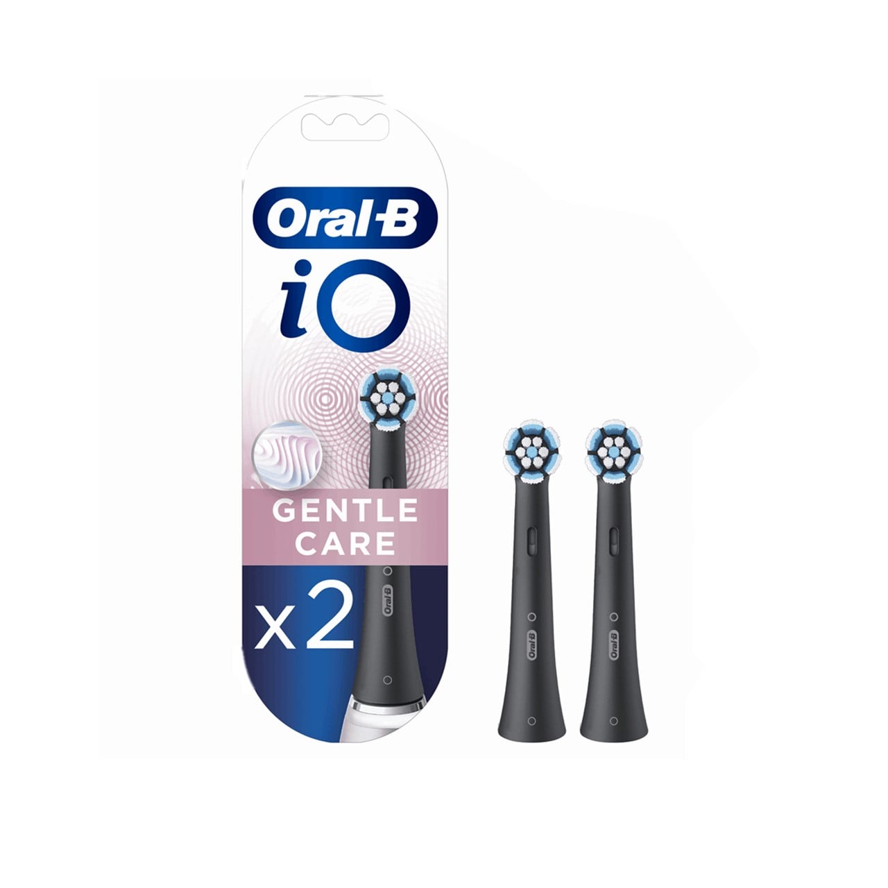 Buy OralB iO Gentle Care Replacement Head Electric Toothbrush Black x2