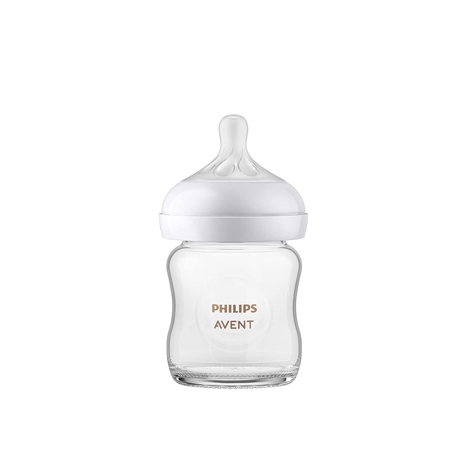 Buy Philips Avent Natural Response Glass Baby Bottle 0m+ 120ml (4 oz) · USA
