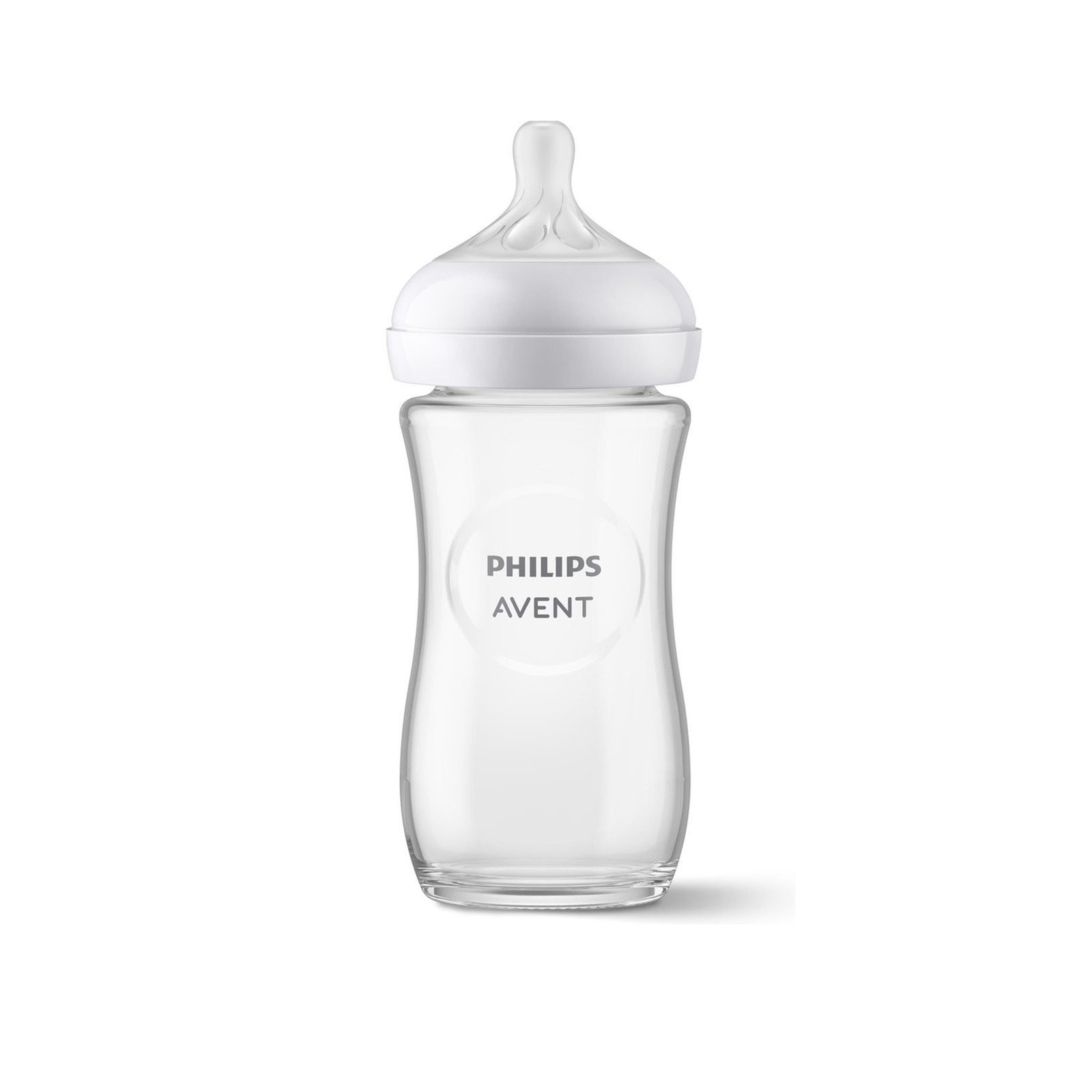 Buy Philips Avent Natural Response Pure Glass Baby Bottle 1m+ 240ml · India