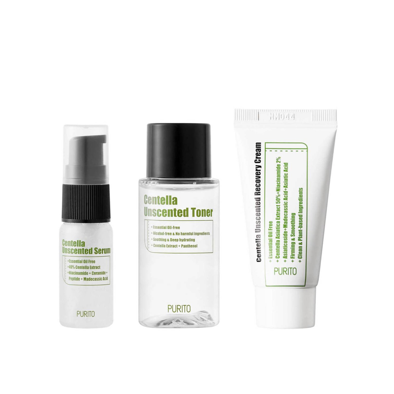 Buy PURITO Centella Unscented Mini Kit · Camboja