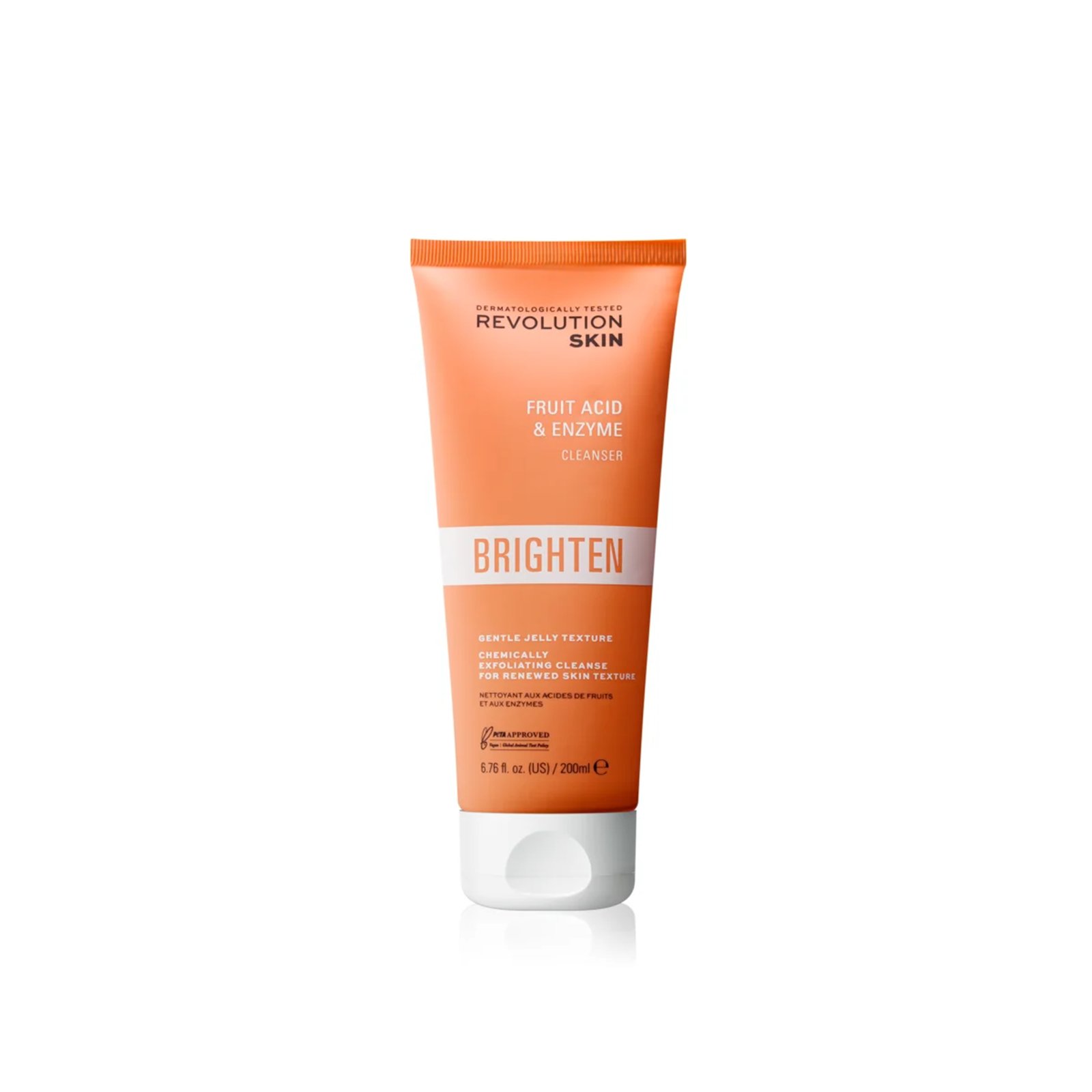 Buy Revolution Skincare Brighten Fruit Acid & Enzyme Cleanser 200ml