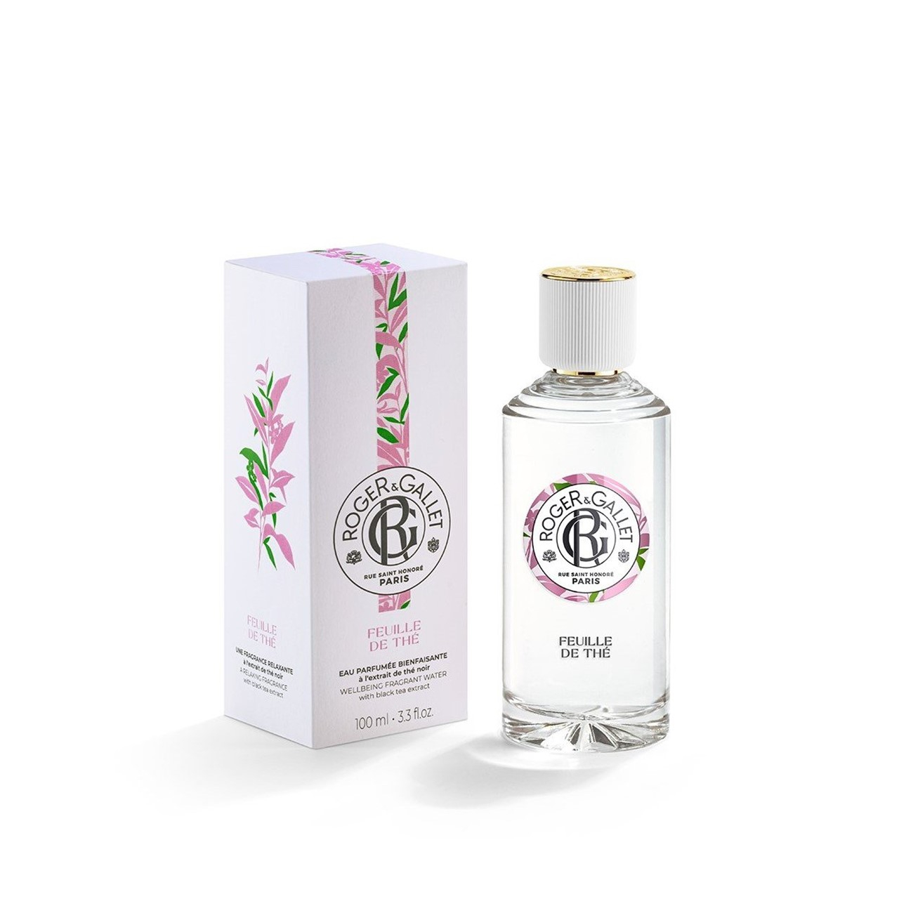Buy Roger&Gallet Feuille de Thé Wellbeing Fragrant Water · World Wide