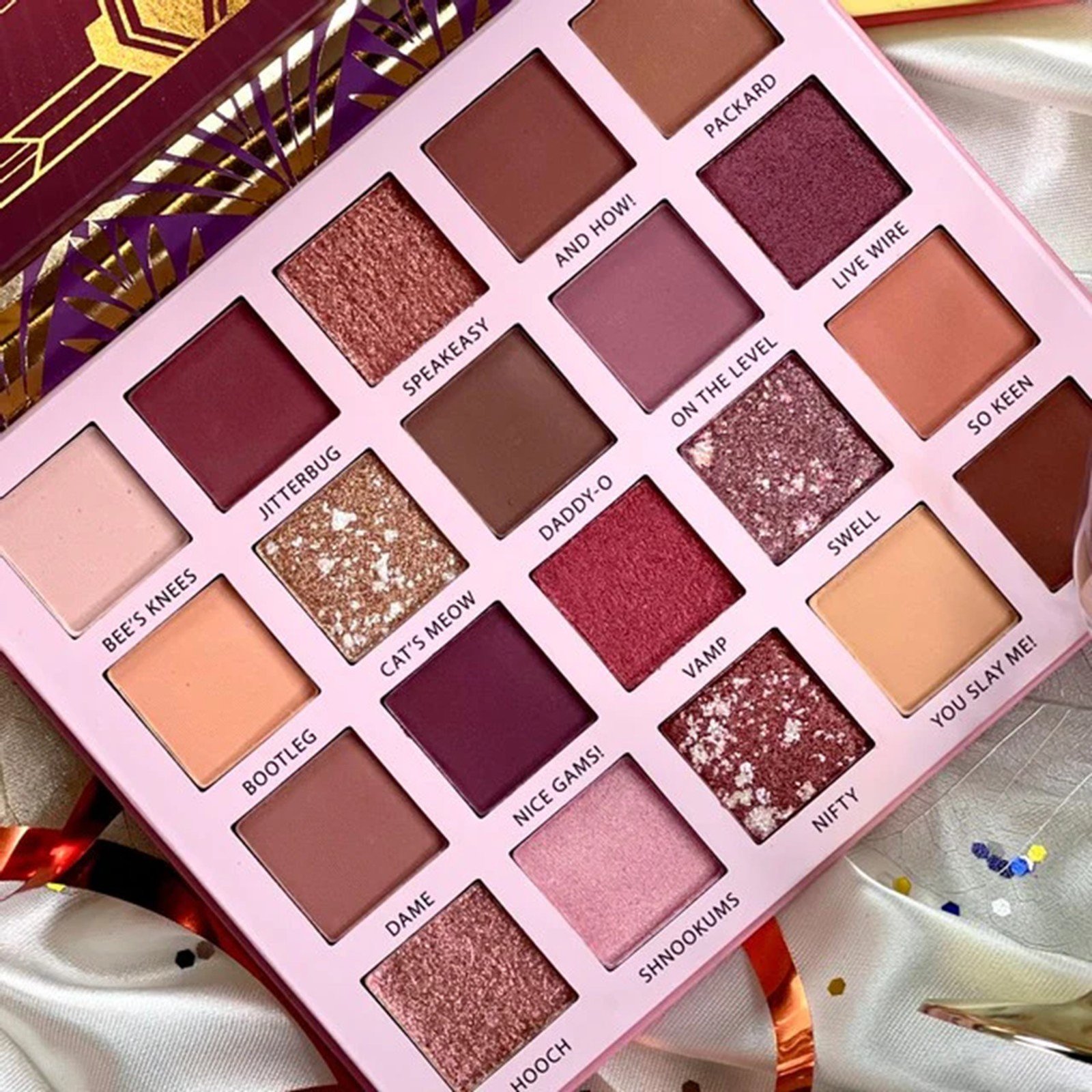 RUDE The Roaring 20's Eyeshadow Palette - Indulgence main image 0