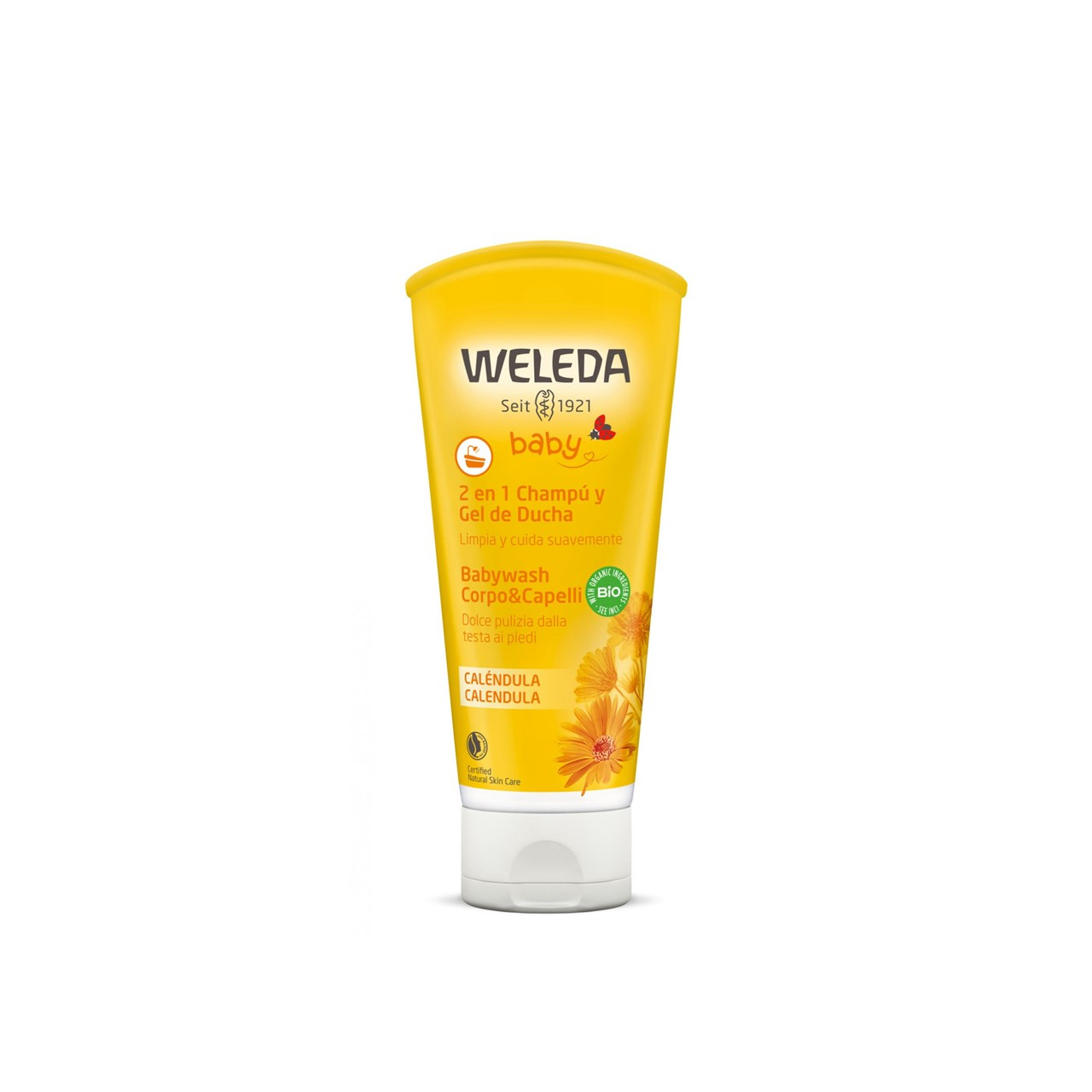 weleda calendula shampoo and body wash