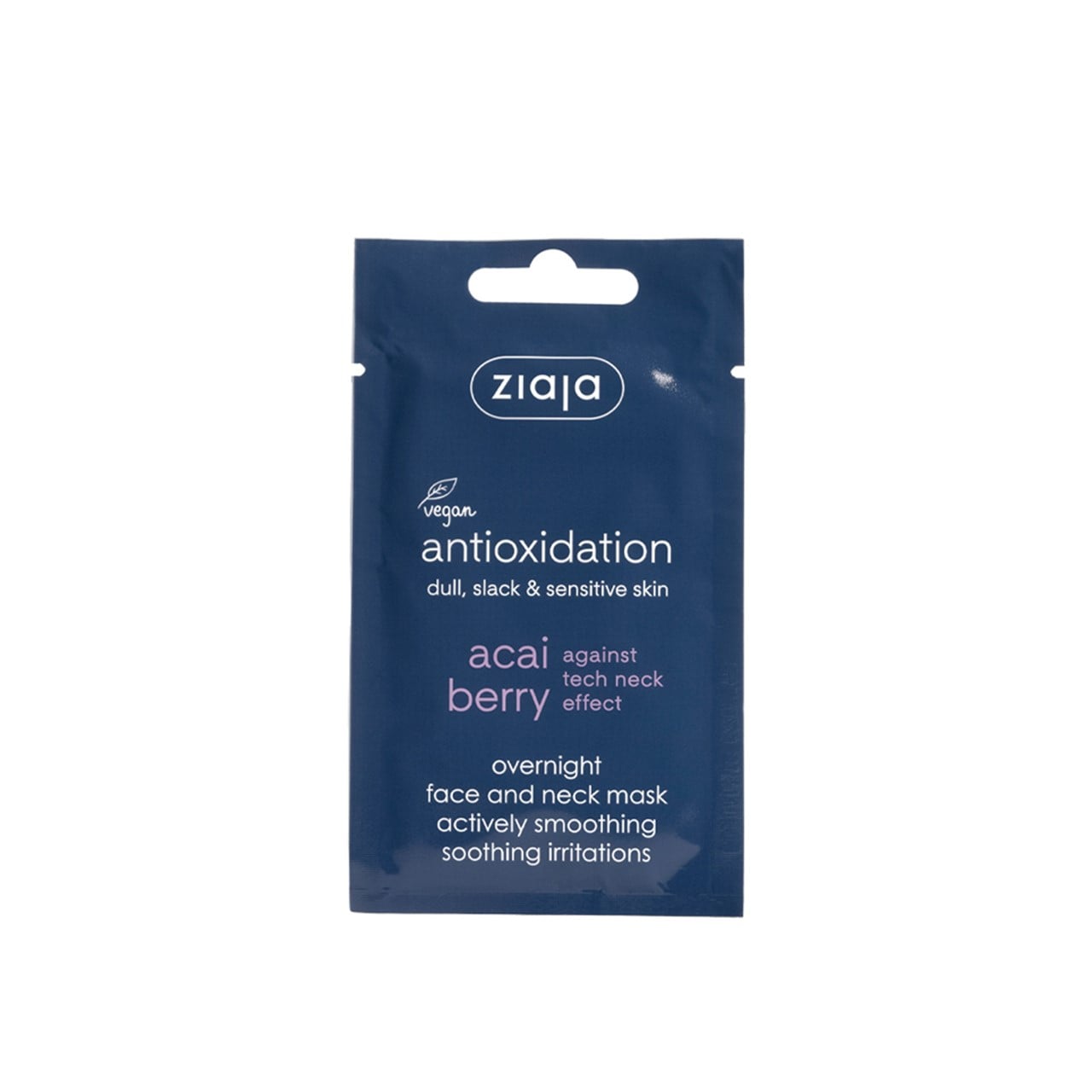 Buy Ziaja Acai Berry Antioxidation Overnight Face And Neck Mask 7ml · Jordan (Arabic)