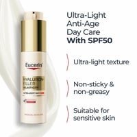 Eucerin Hyaluron-Filler + Elasticity Ultra-Light Day Cream SPF50 50ml