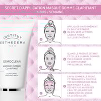 Esthederm Osmoclean Lightening Buffing Mask 75ml