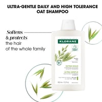 Klorane Ultra-Gentle Shampoo with Oat Milk 400ml
