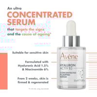 Avène Hyaluron Activ B3 Concentrated Plumping Serum 30ml