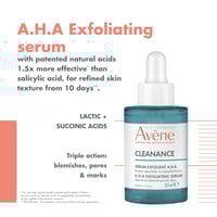 Avène Cleanance AHA Exfoliating Serum 30ml
