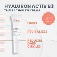 Avène Hyaluron Activ B3 Triple Correction Eye Cream Anti-Aging 15ml