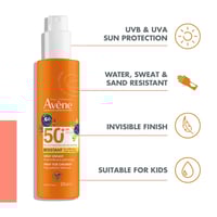 Avène Sun Very High Protection Resistant Spray for Children SPF50+ 200ml