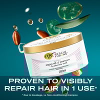 OGX Rescue Fusions Intense Hydration Argan Oil of Morocco + Hyaluronic Acid Hair Mask 285ml