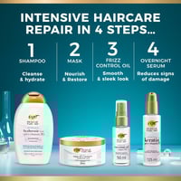 OGX Rescue Fusions Intense Hydration Argan Oil of Morocco + Hyaluronic Acid Hair Mask 285ml