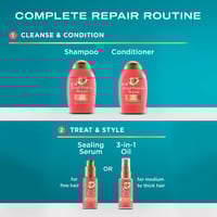 OGX Bond Protein Repair Shampoo 385ml