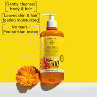 APIVITA Mini Bees Gentle Kids Hair & Body Wash Calendula & Honey 500ml
