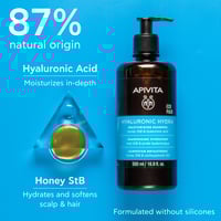 APIVITA Hyaluronic Hydra Moisturizing Shampoo 500ml
