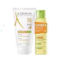 A-Derma Protect AD Cream SPF50+ 150ml + Shower Oil 100ml