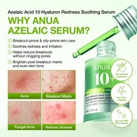 Anua Azelaic Acid 10 Hyaluron Redness Rauhoittava Seerumi 30ml