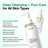 Anua Heartleaf Aceite Limpiador Control de Poros 200ml