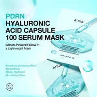 Anua PDRN Hyaluronic Acid Capsule 100 Serum Sheet Mask x1