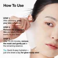 Anua PDRN Hyaluronic Acid Capsule 100 Serum Sheet Mask x1
