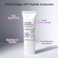 APLB Collagen EGF Peptide Sunscreen SPF50+ 40ml (1.35floz)
