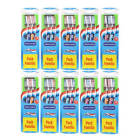 Aquafresh Flexible Cleaning Medium Toothbrush Multiple Colors x3