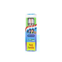 Aquafresh Flexible Cleaning Medium Toothbrush Multiple Colors x3