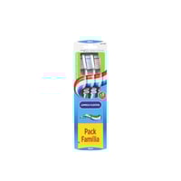 Aquafresh Flexible Cleaning Medium Toothbrush Multiple Colors x3