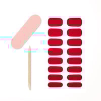 Ardell Nail Addict Gel Nail Strips Cherry Bomb x16