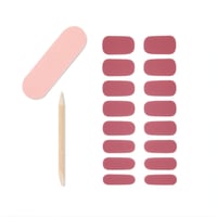 Ardell Nail Addict Gel Nail Strips Wild Roses x16