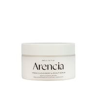 Arencia Fresh Cloud Body & Scalp Scrub White Tea & Neroli 260g