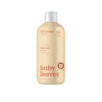 ATTITUDE Baby Leaves Bubble Wash Pear Nectar 473ml