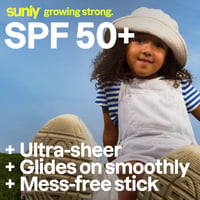 ATTITUDE Kids Sunly Barra Solar Mineral Sandía & Coco SPF50 60g