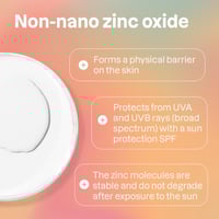 ATTITUDE Oceanly Lip Balm SPF30 Peachy Shell 8.5g