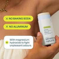 ATTITUDE Sensitive Natural Deodorant Aluminum-Free Unscented 75g