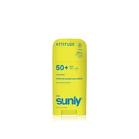 ATTITUDE Sunly Kids Unscented Mineral Sunscreen Stick SPF50+ 60g