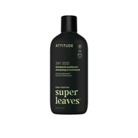 ATTITUDE Super Leaves Men 2-In-1 Fortifying  Shampoo & Conditioner Matcha & Bergamot 415ml