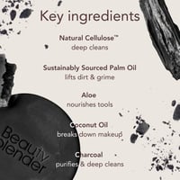 beautyblender Tool Scrub Charcoal Extra Strength Exfoliating Solid Soap 28.3g