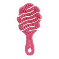 Beter Natural Fiber 180º Flex Hairbrush XS Fuchsia/Pale Pink x1