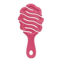 Beter Natural Fiber 180º Flex Hairbrush XS Fuchsia/Pale Pink x1
