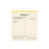 Biodance Radiant Vita Niacinamide Real Deep Mask x4