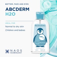 Bioderma ABCDerm H2O Solução Micelar Ultra-Suave 1L