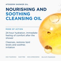 Bioderma Atoderm Aceite de Ducha Limpiador Calmante Relipidizante Recambio Ecológico 1L