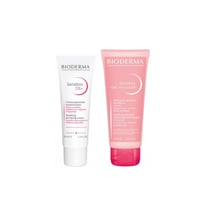 Bioderma Sensibio DS+ Soothing Purifying Cream 40ml + Gel Moussant 100ml