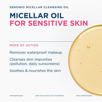 Bioderma Sensibio Micellar Soothing Makeup Remover Cleansing Oil 150ml