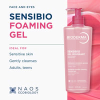 Bioderma Sensibio Gel Espuma de Limpeza Micelar Calmante Pele Sensível 500ml