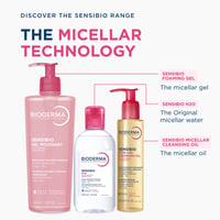 Bioderma Sensibio Gel Espuma de Limpeza Micelar Calmante Pele Sensível 500ml
