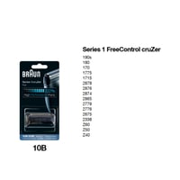 Braun Series 1 Electric Shaver Replacement Foil & Cutter 10B/20B